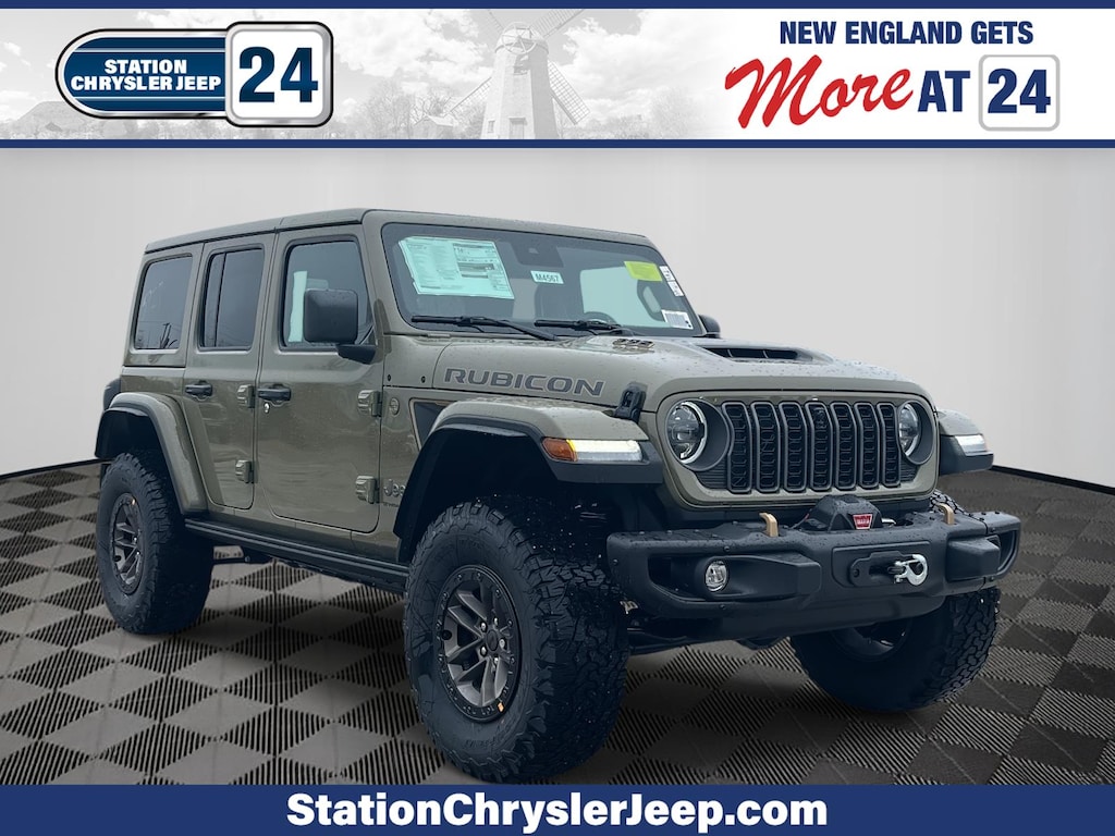 New 2025 Jeep Wrangler 4-DOOR RUBICON 392 Sport Utility