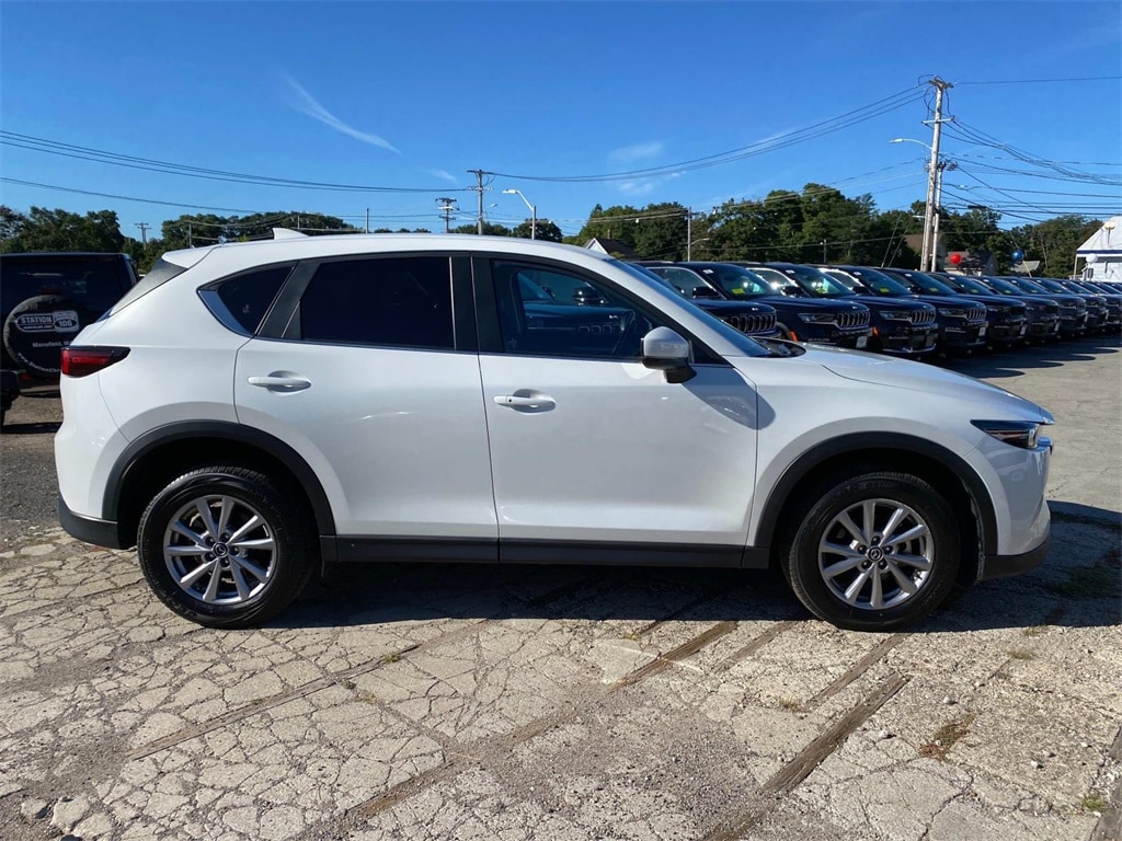 Used 2023 Mazda CX-5 S Preferred package with VIN JM3KFBCM5P0196147 for sale in Mansfield, MA