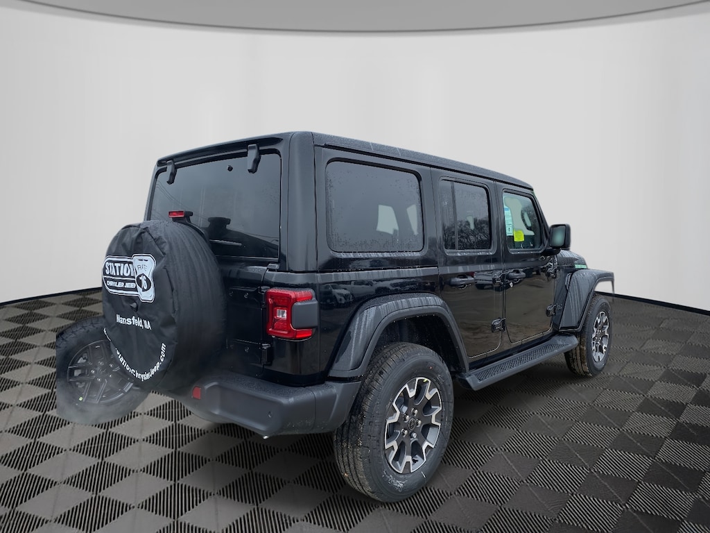 New 2025 Jeep Wrangler 4-DOOR SAHARA Sport Utility