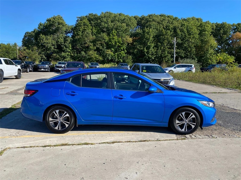 Used 2021 Nissan Sentra SV with VIN 3N1AB8CV0MY224372 for sale in Mansfield, MA