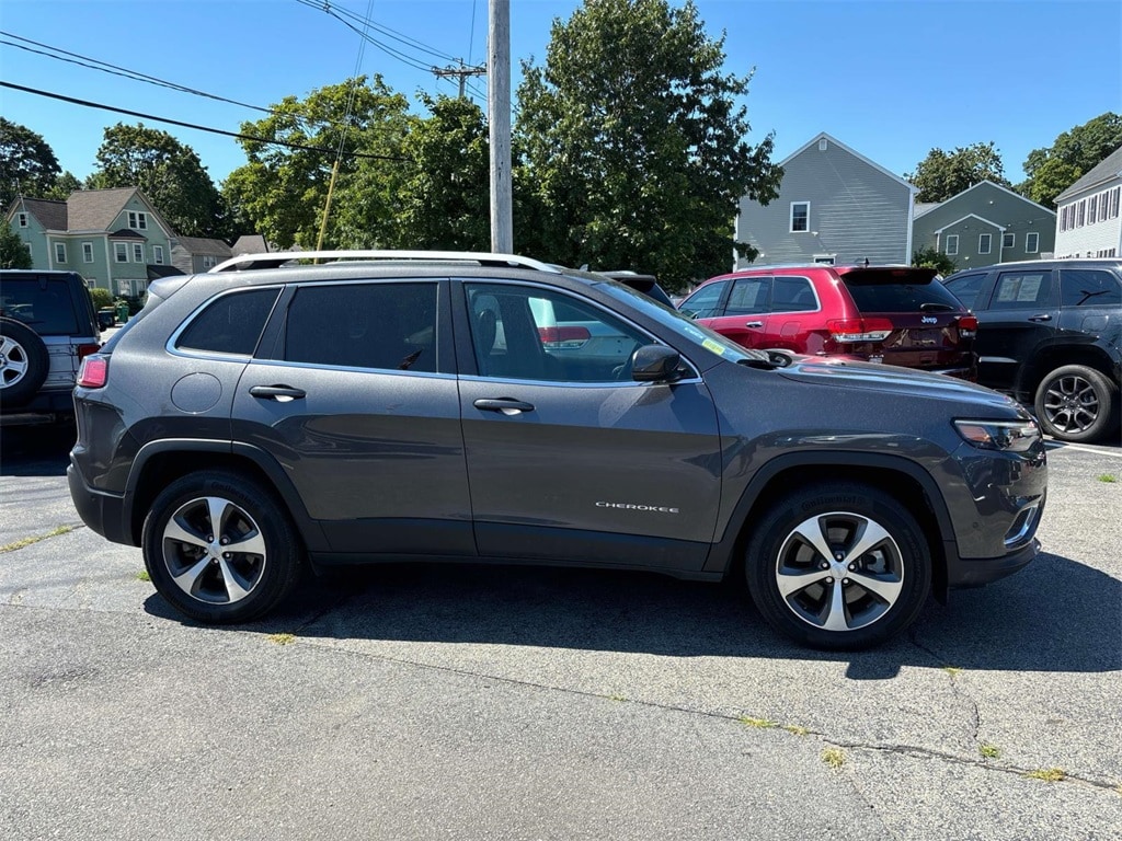 Certified 2021 Jeep Cherokee Limited with VIN 1C4PJMDX6MD196843 for sale in Mansfield, MA