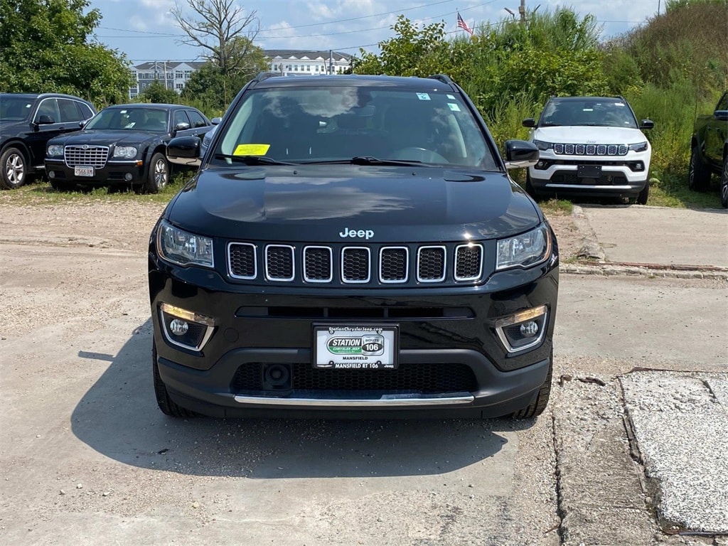 Certified 2021 Jeep Compass Limited with VIN 3C4NJDCB6MT575560 for sale in Mansfield, MA