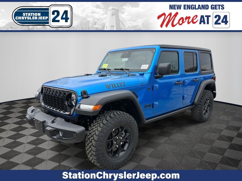 New 2026 Jeep Wrangler 4-DOOR WILLYS Sport Utility