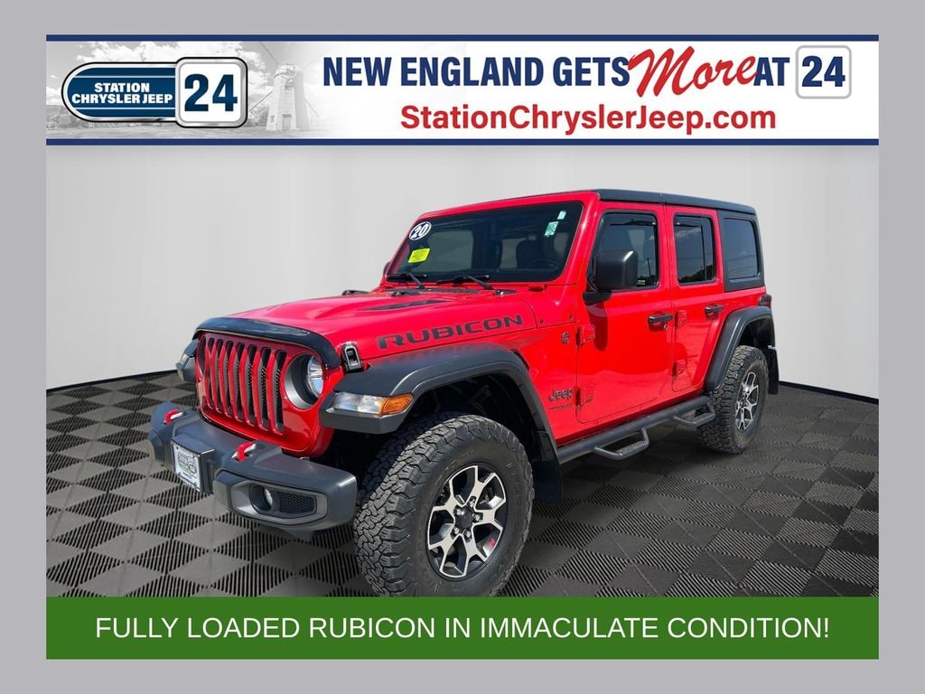 Used 2020 Jeep Wrangler Unlimited Rubicon SUV