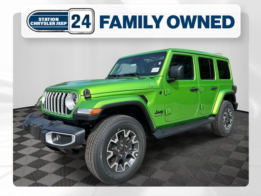 New 2026 Jeep Wrangler 4-Door Sahara 4x4 Sport Utility