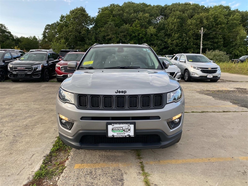 Certified 2021 Jeep Compass Altitude with VIN 3C4NJDBB2MT567926 for sale in Mansfield, MA