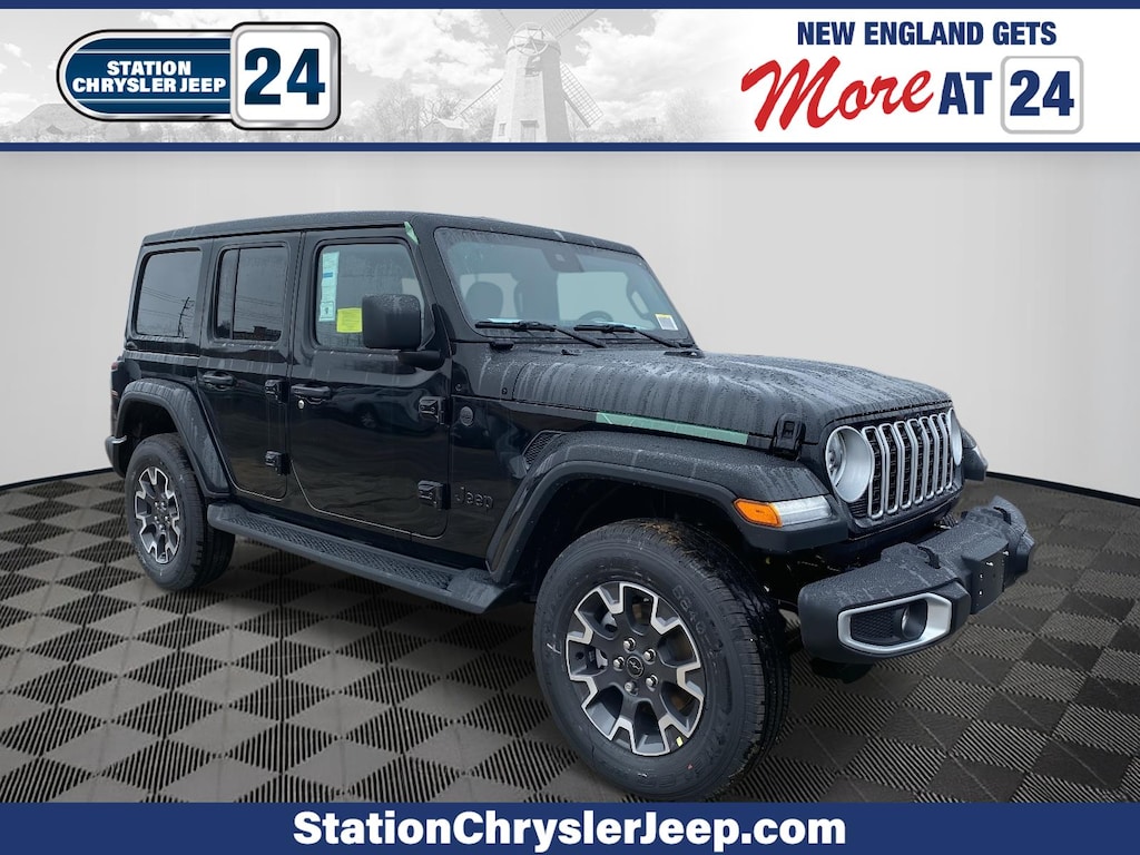 New 2025 Jeep Wrangler 4-DOOR SAHARA Sport Utility