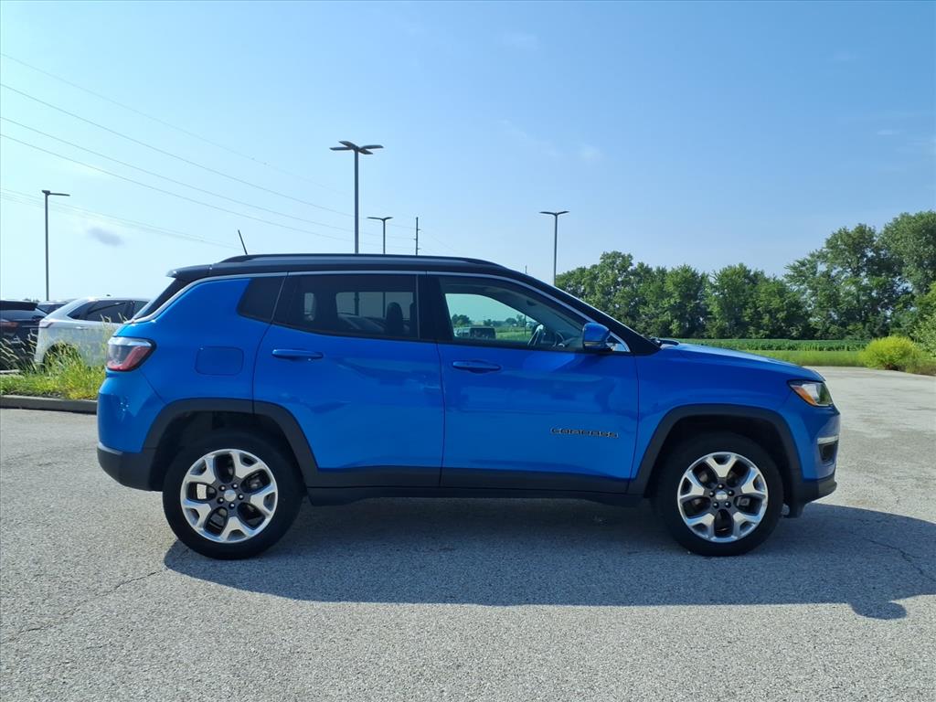 Used 2021 Jeep Compass Limited with VIN 3C4NJDCB4MT604988 for sale in Staunton, IL