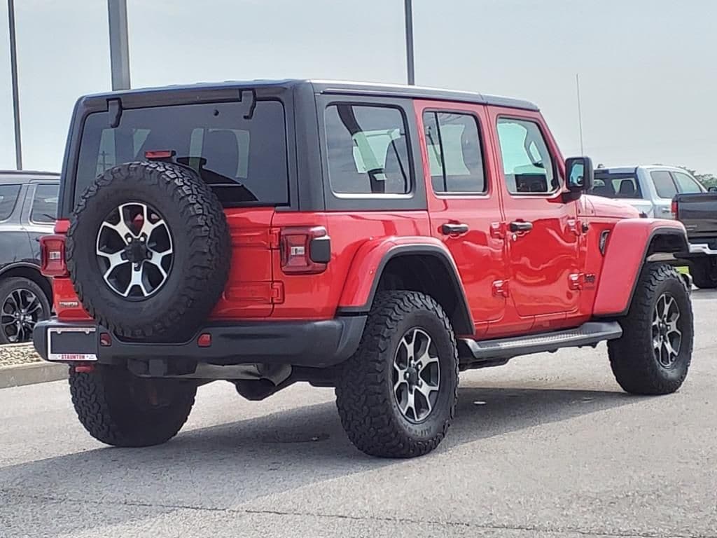 Used 2018 Jeep All-New Wrangler Unlimited Rubicon with VIN 1C4HJXFGXJW157188 for sale in Staunton, IL