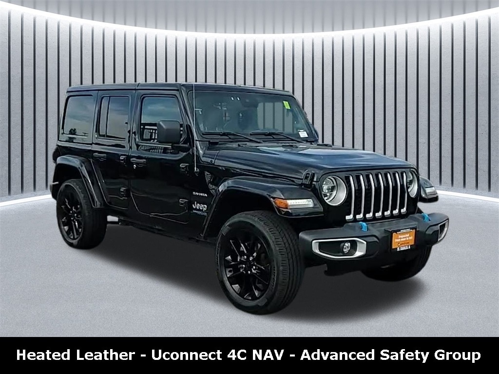 Used 2022 Jeep Wrangler Unlimited 4xe Sahara SUV
