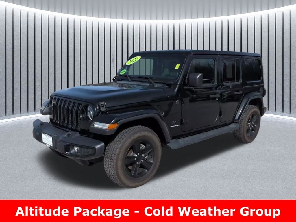 Used 2023 Jeep Wrangler 4-DOOR SAHARA 4X4 SUV