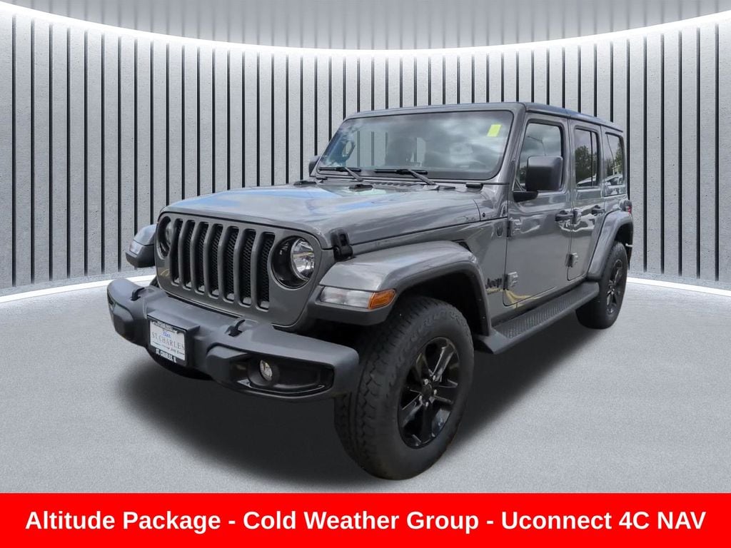 Used 2023 Jeep Wrangler 4-DOOR SAHARA 4X4 SUV