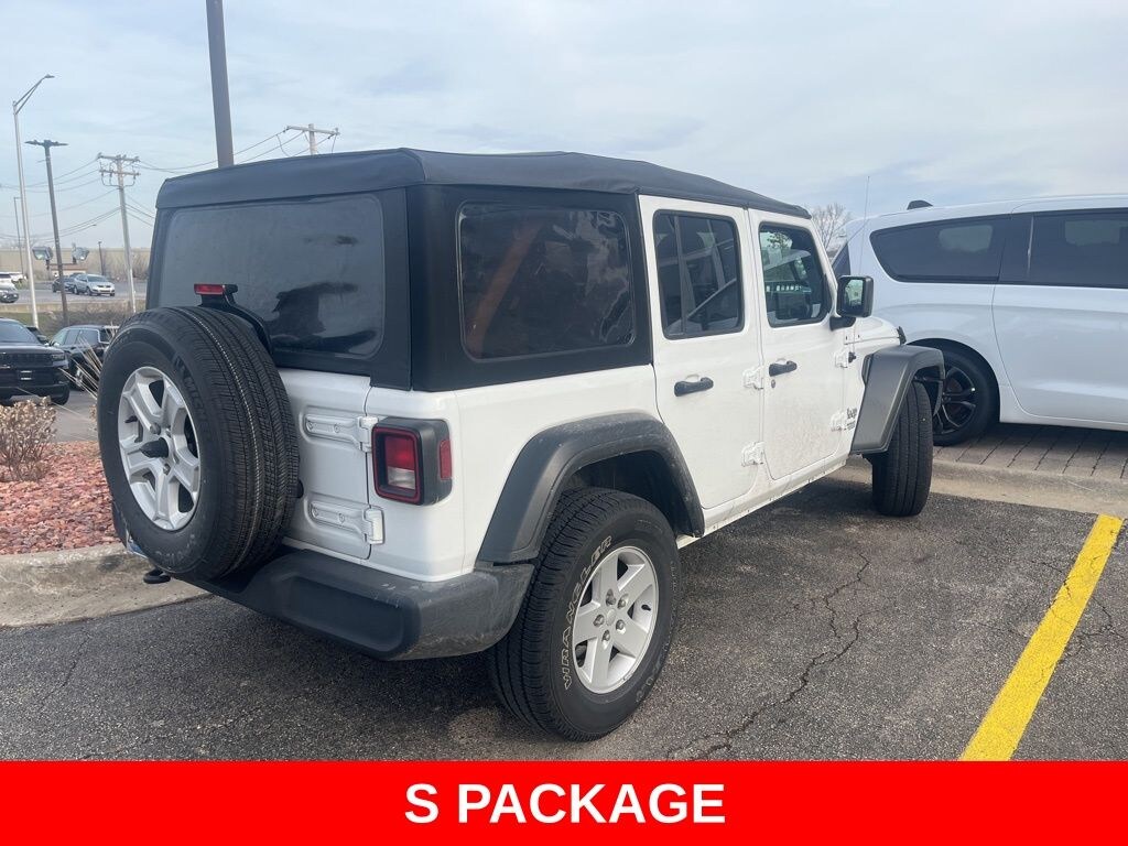 Used 2019 Jeep Wrangler Unlimited Sport 4x4 SUV
