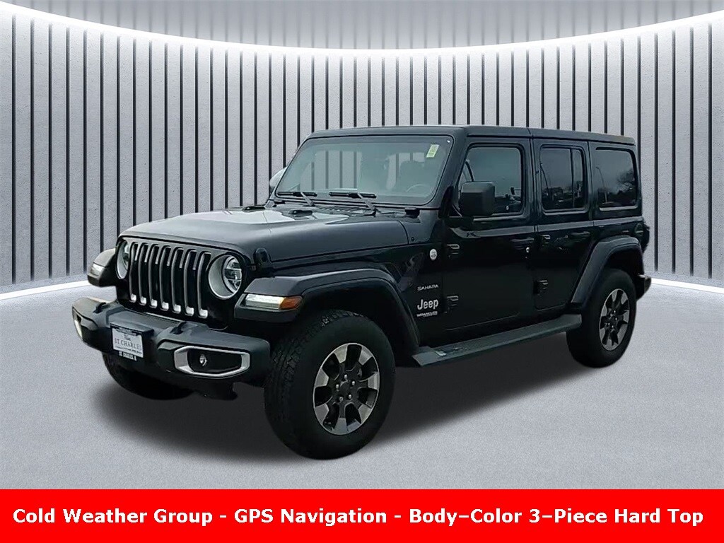 Used 2019 Jeep Wrangler Unlimited Sahara 4x4 SUV