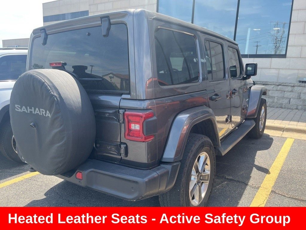 Used 2018 Jeep Wrangler Unlimited Sahara 4x4 SUV