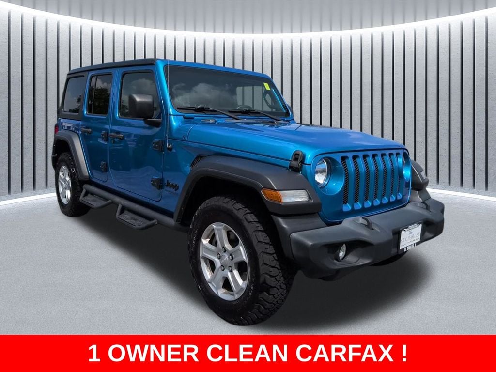 Used 2022 Jeep Wrangler Unlimited Sport SUV
