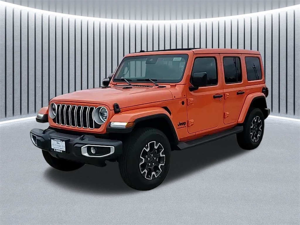 New 2025 Jeep Wrangler 4-DOOR SAHARA Sport Utility