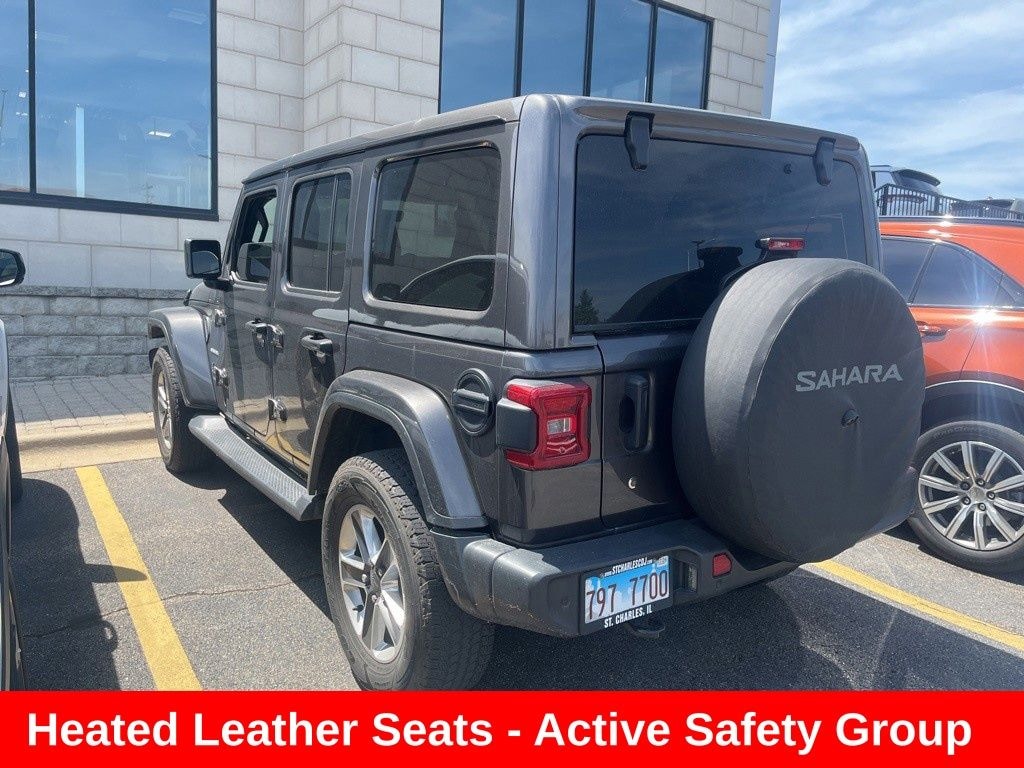 Used 2018 Jeep Wrangler Unlimited Sahara 4x4 SUV