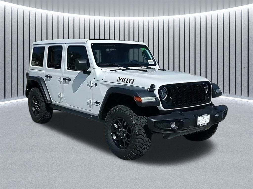 New 2025 Jeep Wrangler 4-DOOR WILLYS Sport Utility