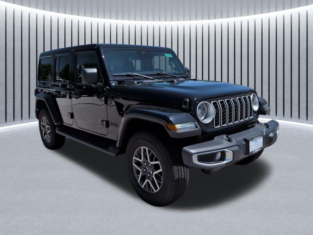 New 2025 Jeep Wrangler 4-DOOR SAHARA Sport Utility