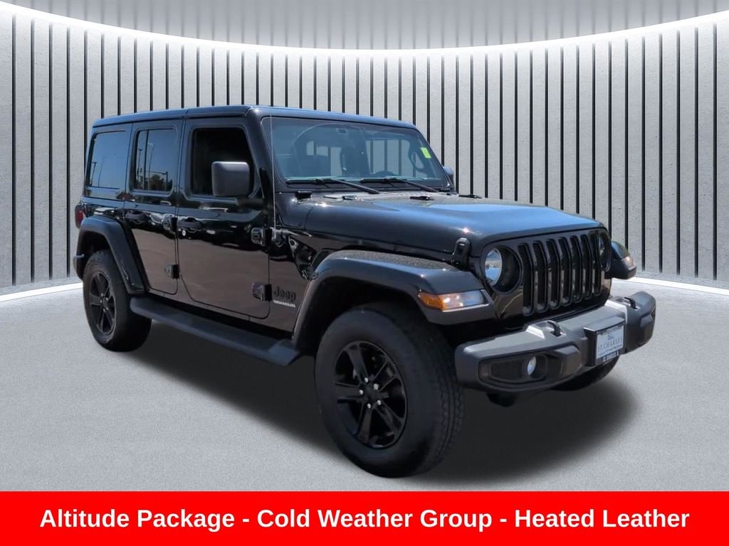 Used 2023 Jeep Wrangler 4-DOOR SAHARA 4X4 SUV