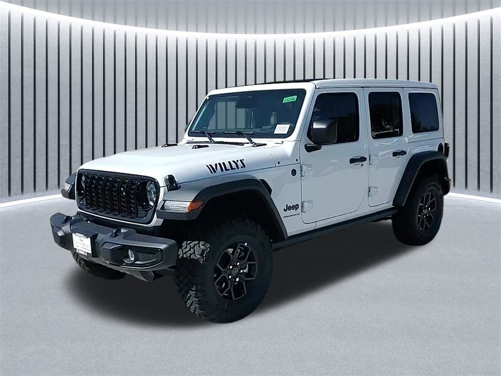 New 2025 Jeep Wrangler 4-DOOR WILLYS Sport Utility
