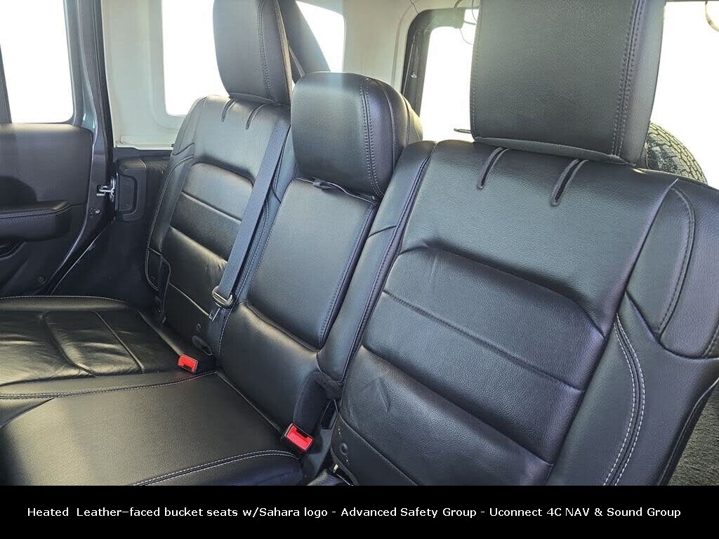 Used 2019 Jeep Wrangler Unlimited Sahara 4x4 SUV