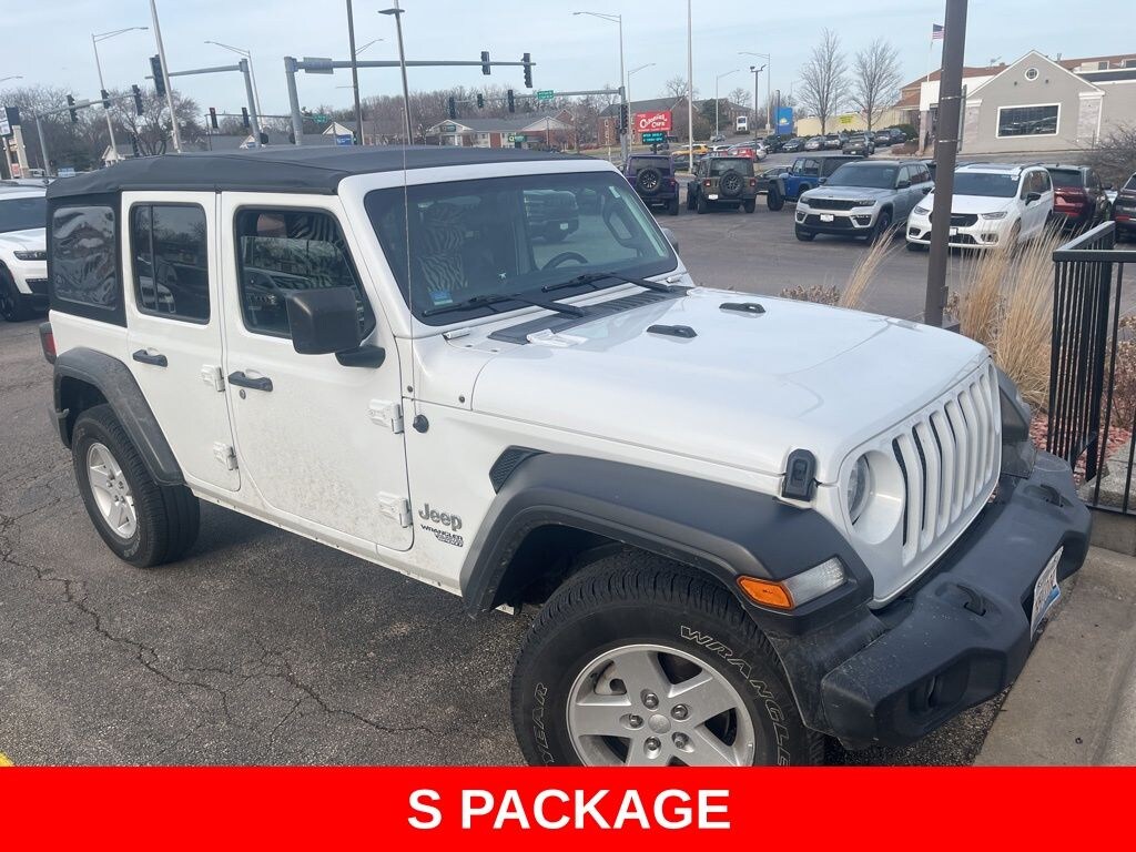 Used 2019 Jeep Wrangler Unlimited Sport 4x4 SUV