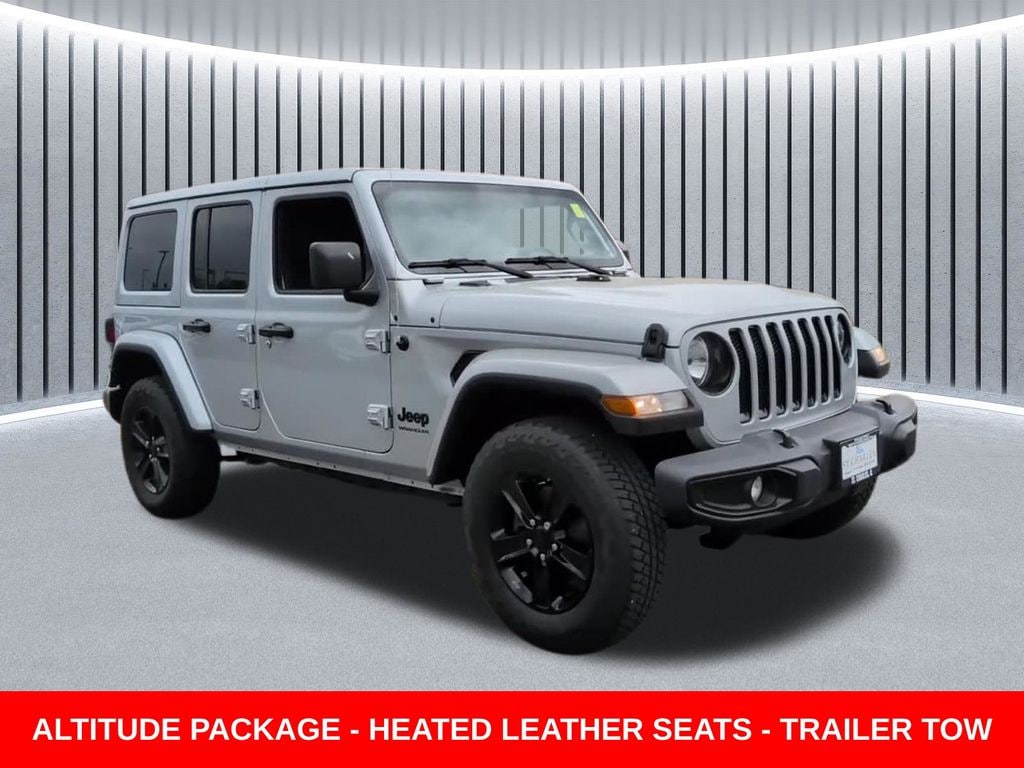 Used 2023 Jeep Wrangler 4-DOOR SAHARA 4X4 SUV