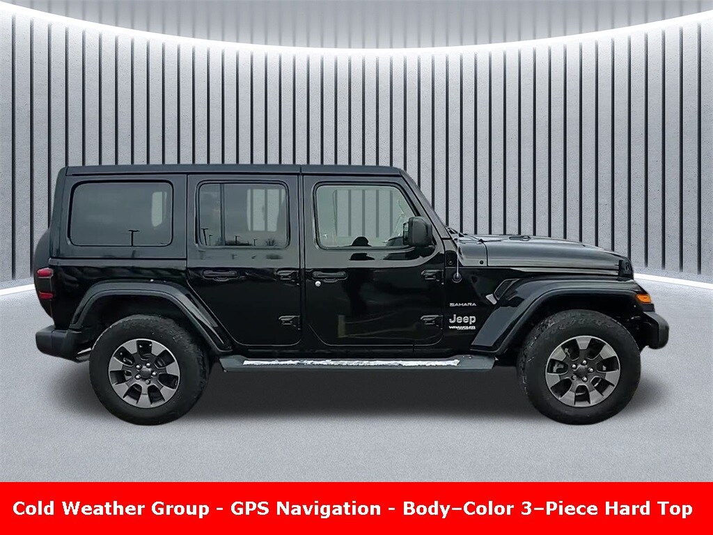 Used 2019 Jeep Wrangler Unlimited Sahara 4x4 SUV