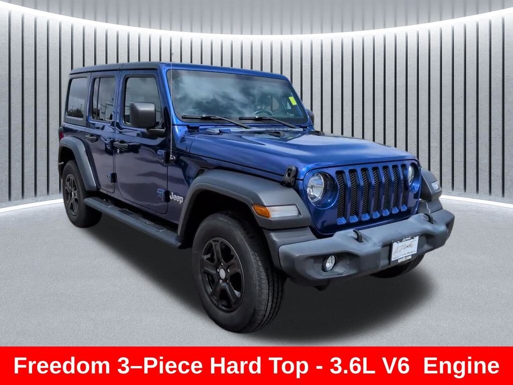 Used 2019 Jeep Wrangler Unlimited Sport 4x4 SUV