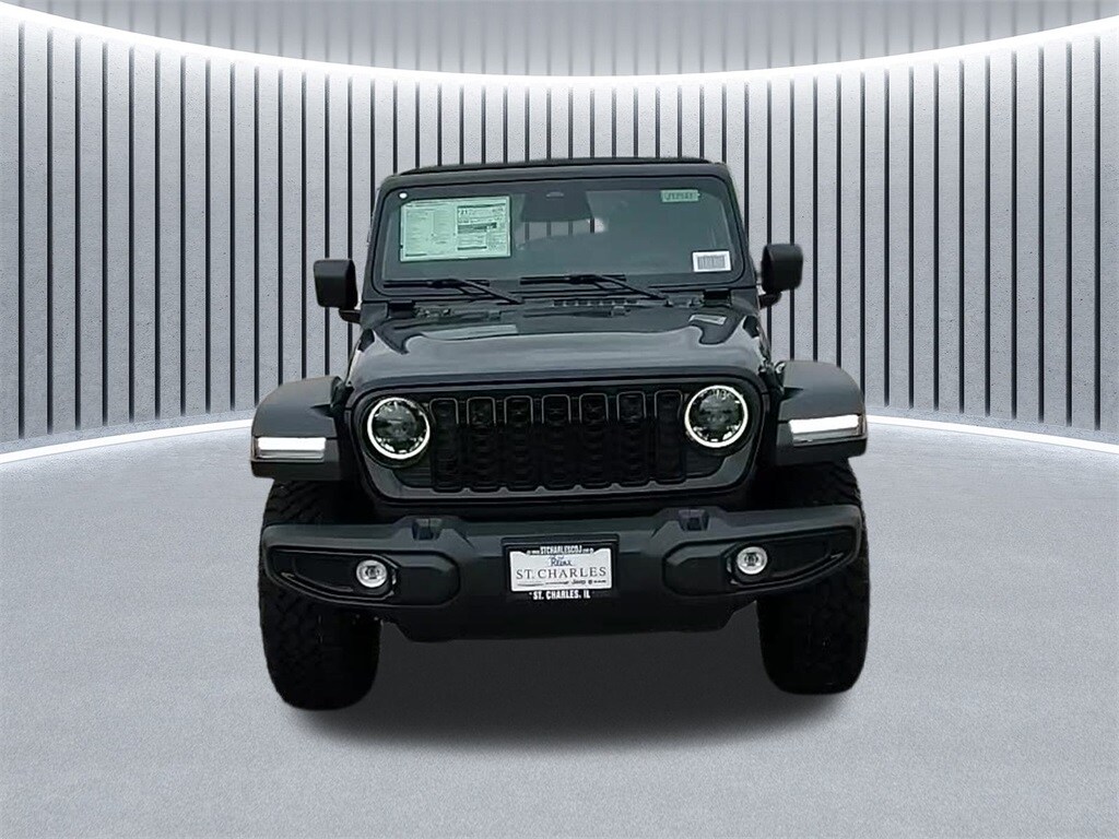 New 2025 Jeep Wrangler 4-DOOR WILLYS Sport Utility