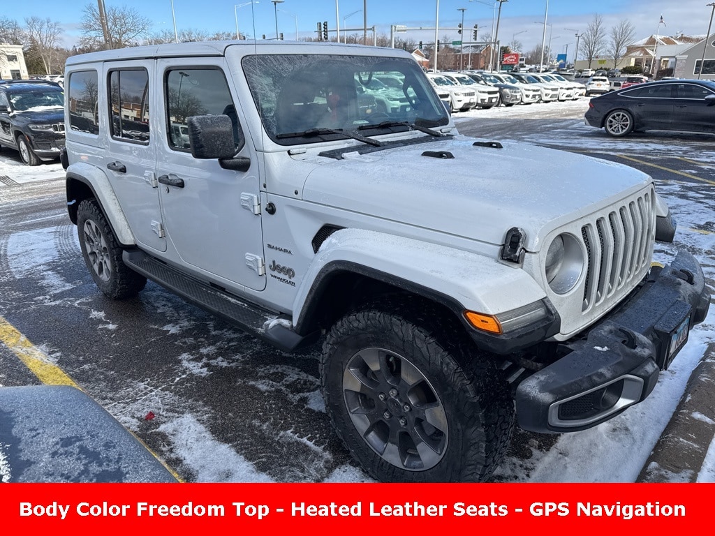 Used 2018 Jeep Wrangler Unlimited Sahara 4x4 SUV