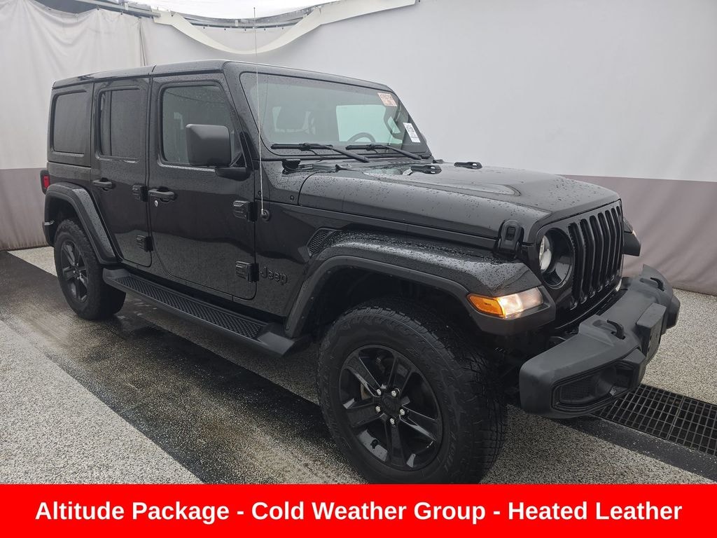 Used 2023 Jeep Wrangler 4-DOOR SAHARA 4X4 SUV