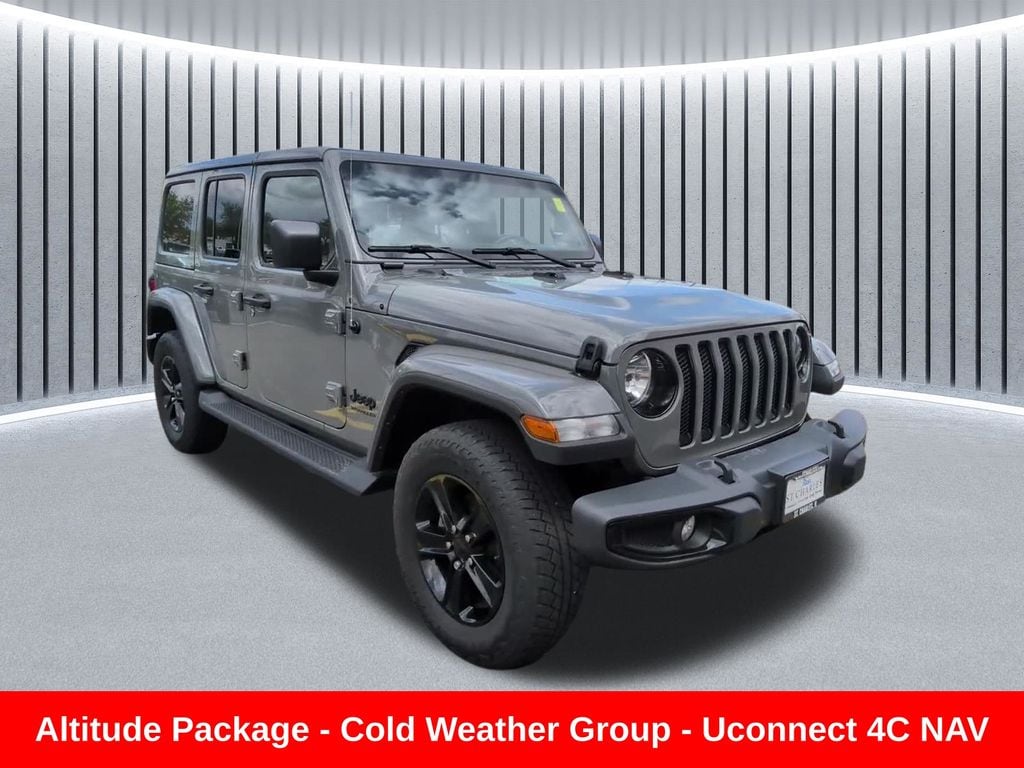 Used 2023 Jeep Wrangler 4-DOOR SAHARA 4X4 SUV