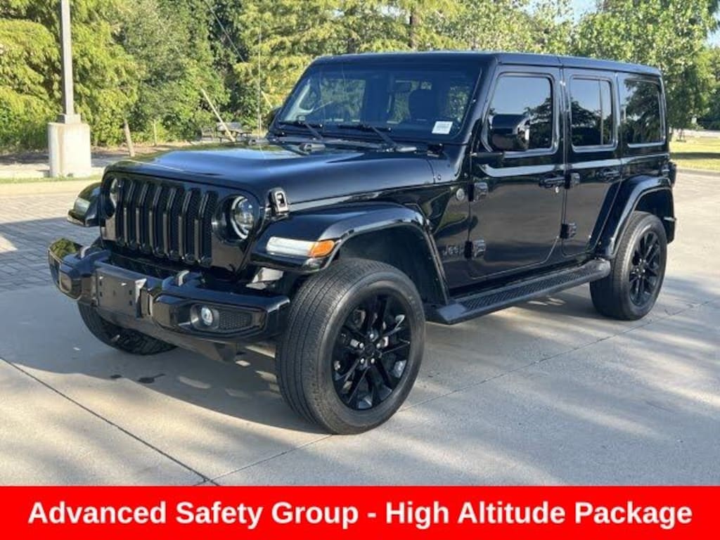 Used 2023 Jeep Wrangler 4-DOOR SAHARA 4X4 SUV
