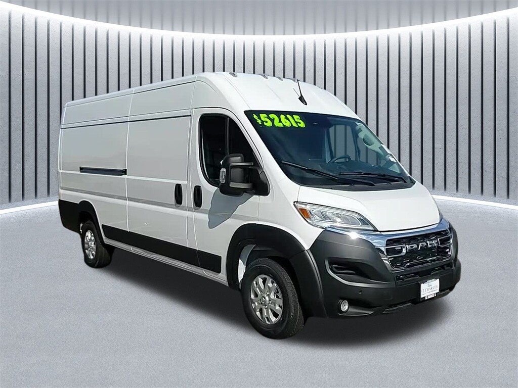 New 2024 Ram ProMaster PROMASTER 3500 SLT+ CARGO VAN HIGH ROOF 159' WB EX Cargo Van