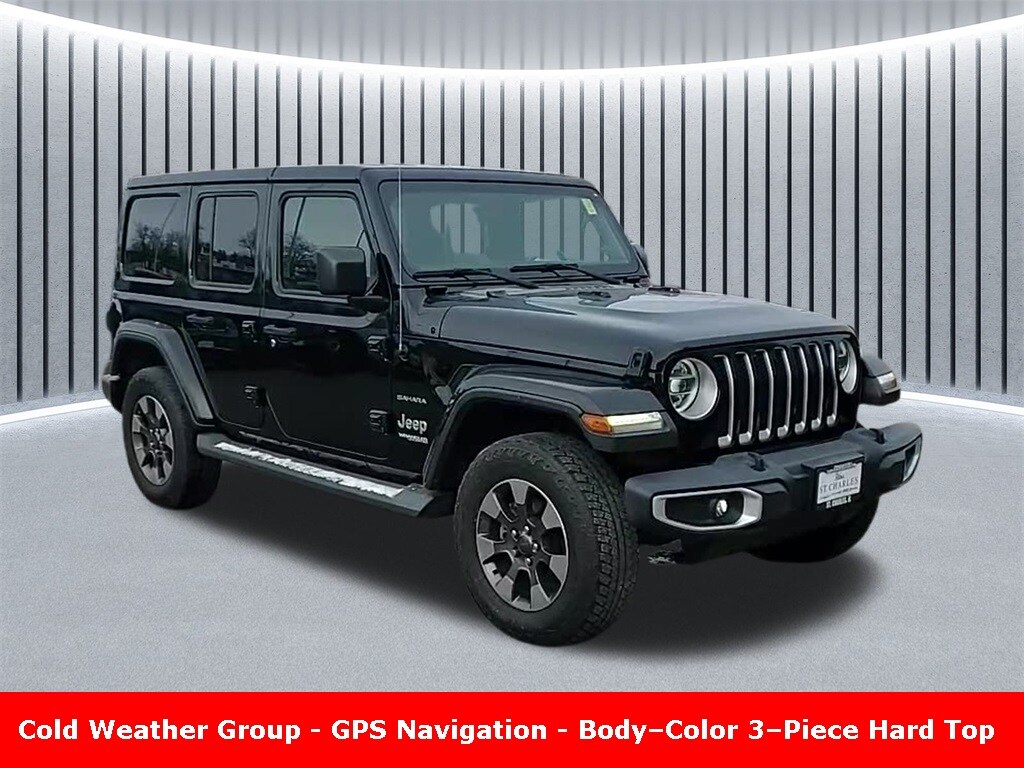 Used 2019 Jeep Wrangler Unlimited Sahara 4x4 SUV
