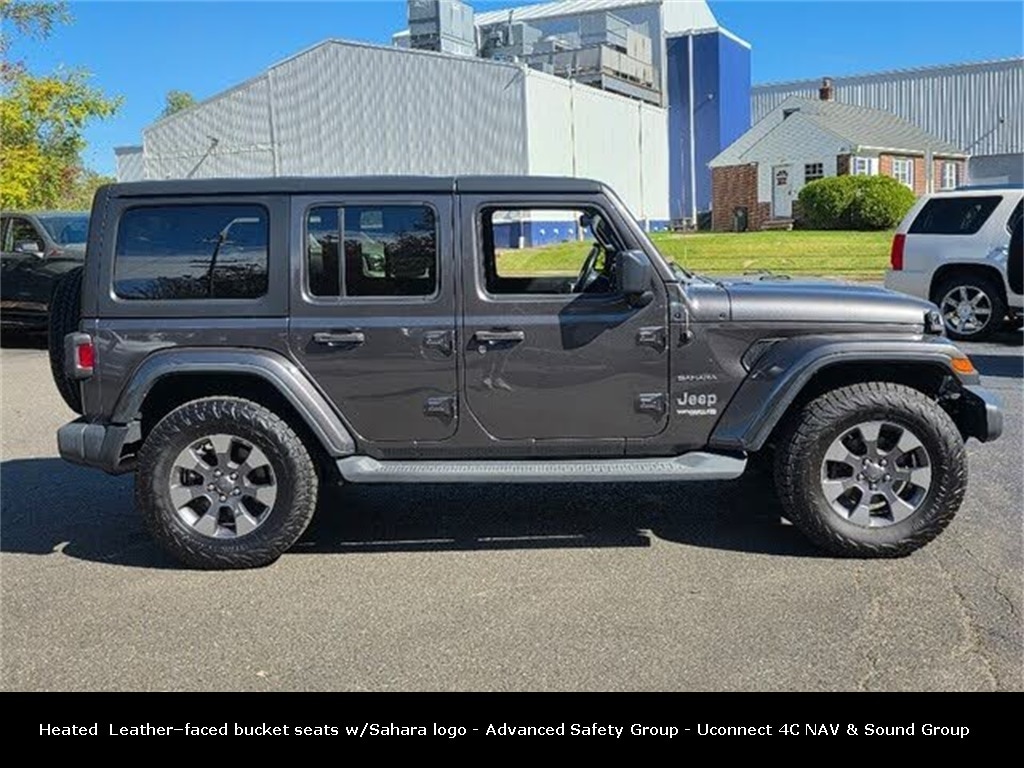 Used 2019 Jeep Wrangler Unlimited Sahara 4x4 SUV
