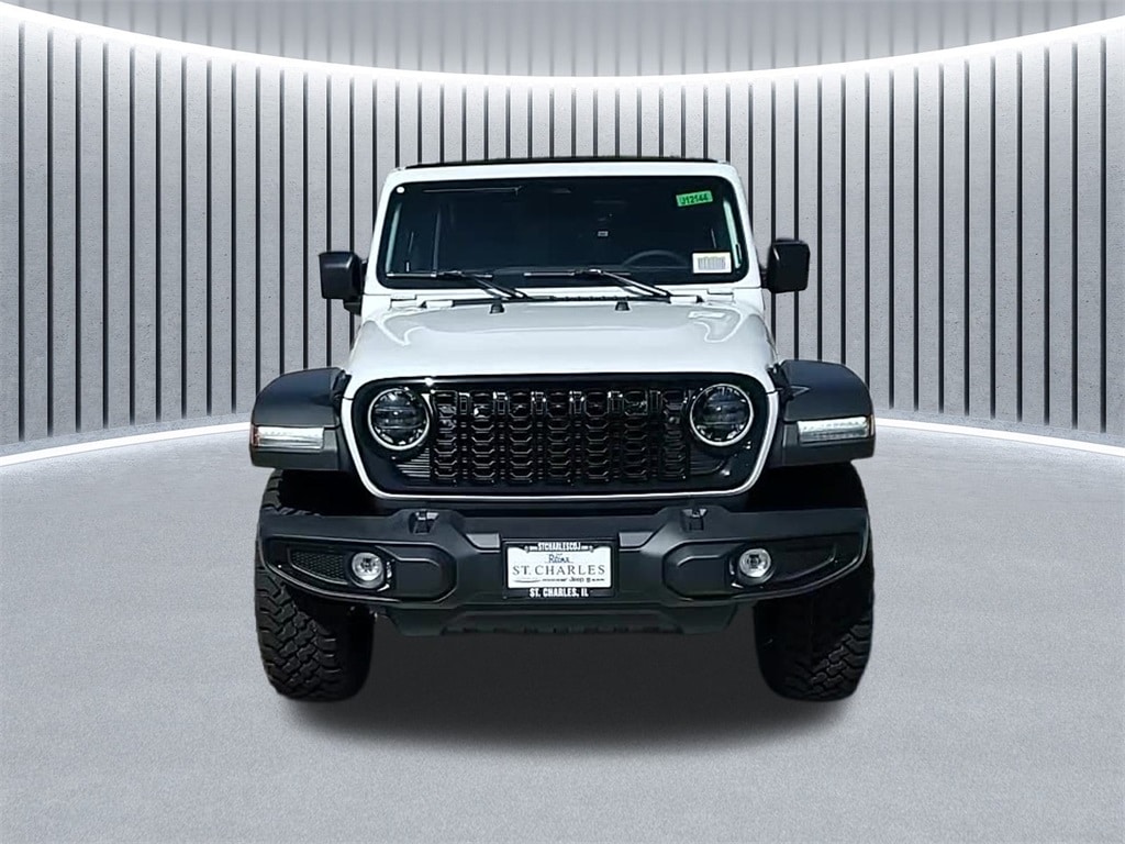 New 2025 Jeep Wrangler 4-DOOR WILLYS Sport Utility