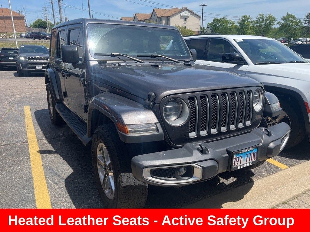 Used 2018 Jeep Wrangler Unlimited Sahara 4x4 SUV