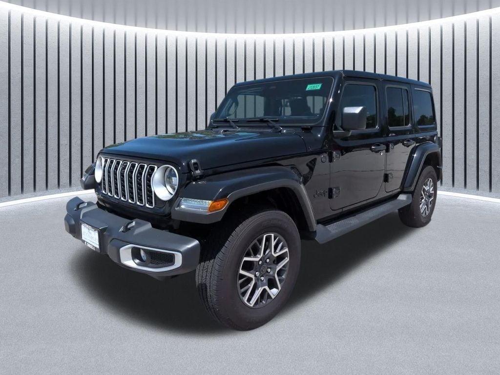 New 2025 Jeep Wrangler 4-DOOR SAHARA Sport Utility