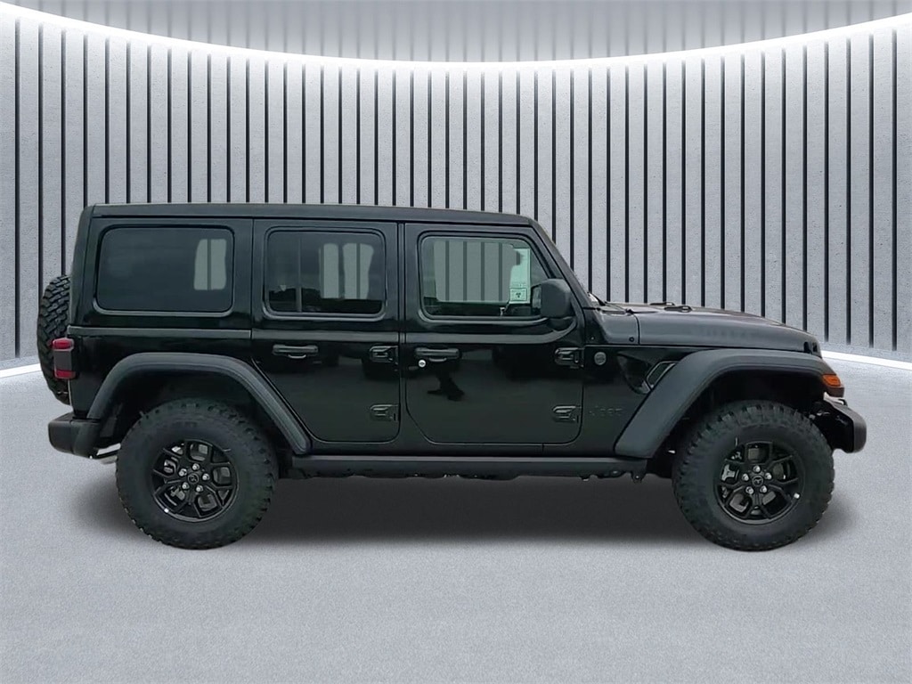 New 2025 Jeep Wrangler 4-DOOR WILLYS Sport Utility