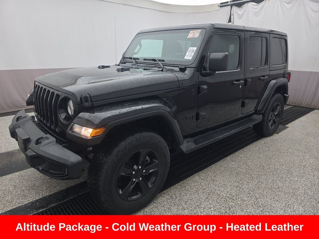Used 2023 Jeep Wrangler 4-DOOR SAHARA 4X4 SUV