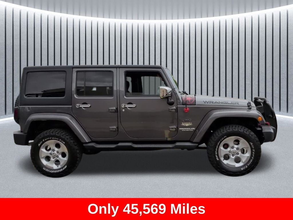 Used 2014 Jeep Wrangler Unlimited Sahara 4x4 SUV