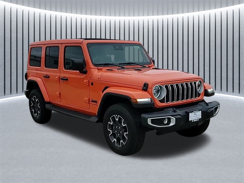 New 2025 Jeep Wrangler 4-DOOR SAHARA Sport Utility