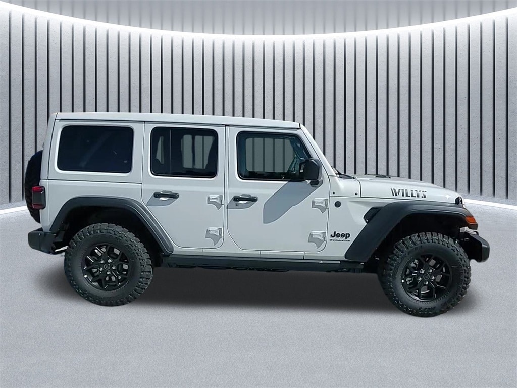 New 2025 Jeep Wrangler 4-DOOR WILLYS Sport Utility
