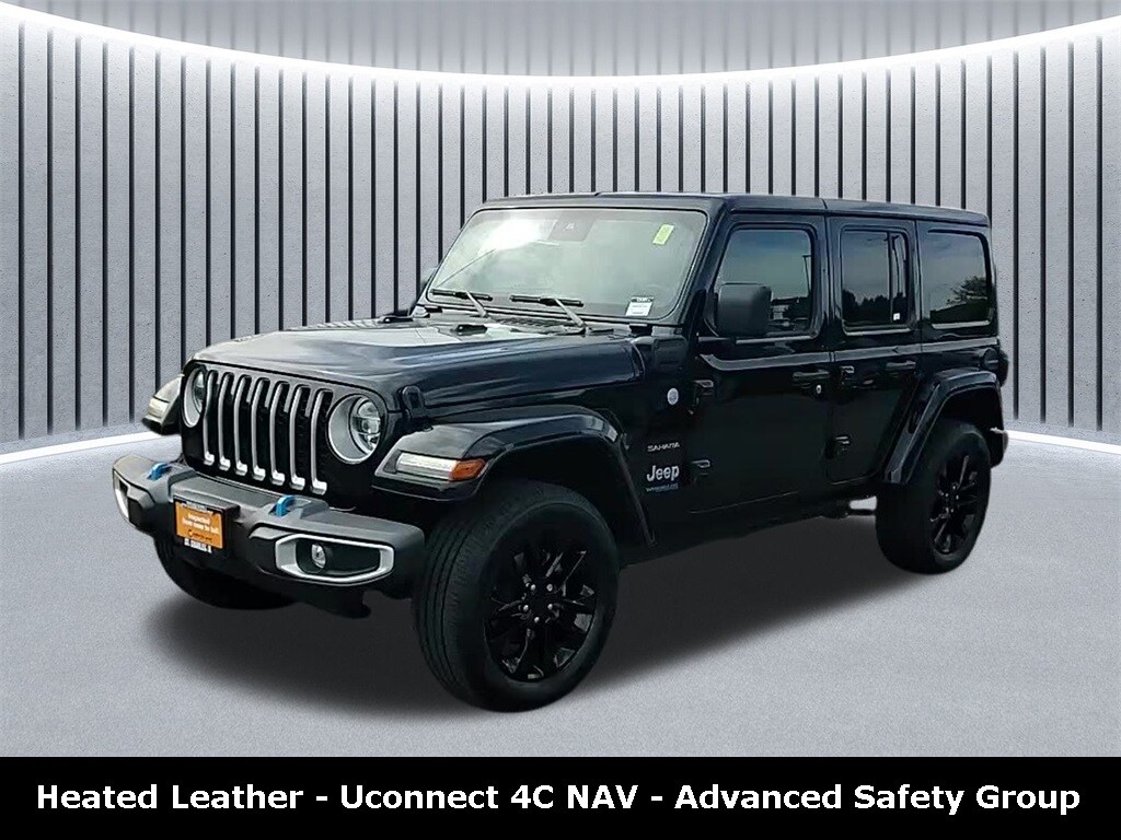 Used 2022 Jeep Wrangler Unlimited 4xe Sahara SUV