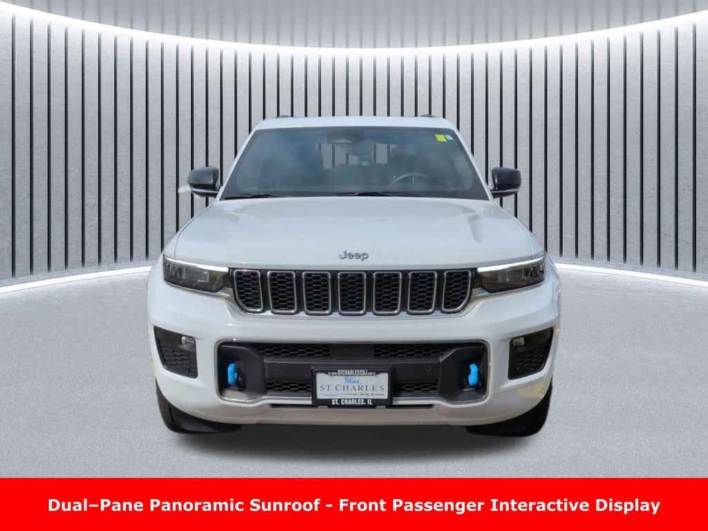 Used 2022 Jeep Grand Cherokee Overland 4xe with VIN 1C4RJYD6XN8756302 for sale in St. Charles, IL