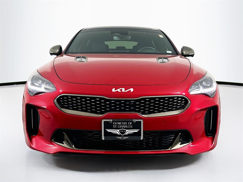 Used 2022 Kia Stinger GT2 with VIN KNAE55LC6N6104827 for sale in Saint Peters, MO